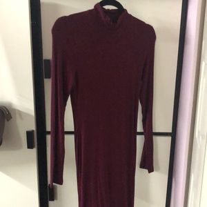 Fashionova burgundy dress